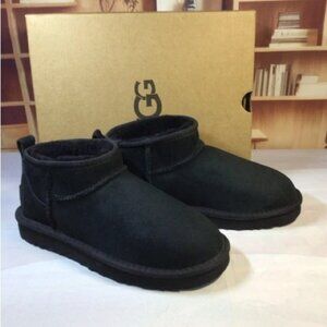 New Ugg Womens mini Snow boots Black